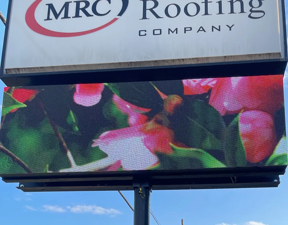 TrueSpex Outdoor LED Display — Installed Sign